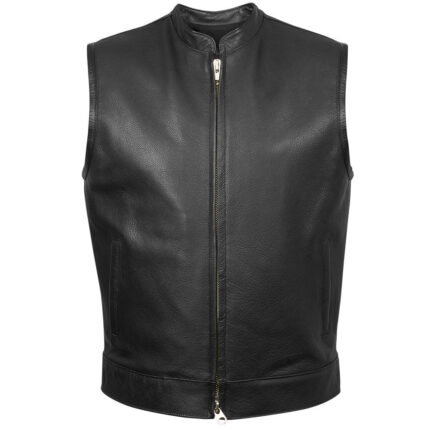 Men Leather Vest